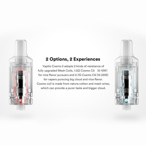 【霧化器】VAPTIO COSMO 2 TANK 2代 霧化器 通用 COSMO 1代 & COSMO PLUS 等等 510規格 均通用