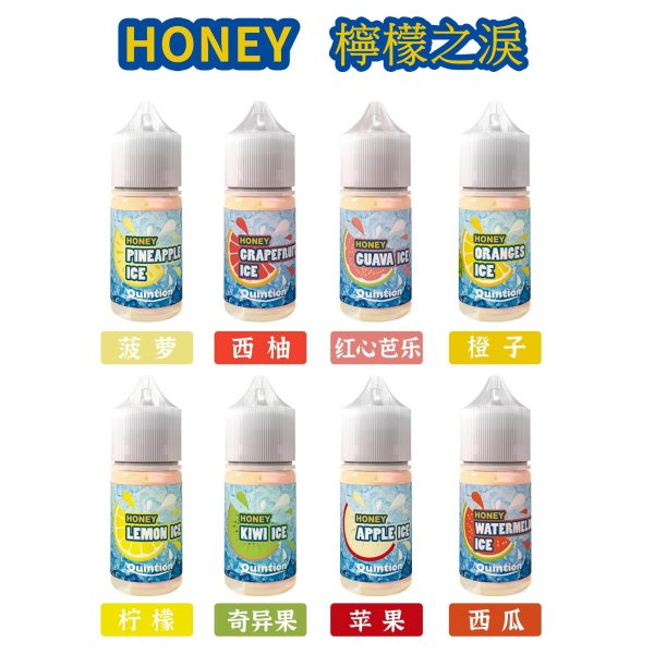 HONEY 檸檬之淚【小煙油】小煙 30ml 鳳梨 檸檬 冰泉 西柚 奇異果 芭樂 蘋果 荔枝 橘子 西瓜 HONEY 檸檬之淚【小煙油】小煙 30ml 鳳梨 檸檬 冰泉 西柚 奇異果 芭樂 蘋果 荔枝 橘子 西瓜
