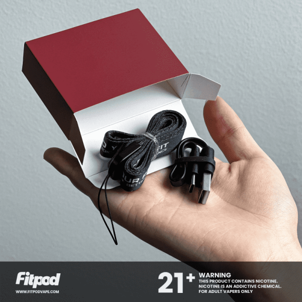 斯萊克 Fitpod X 龍年2024限量版禮盒 斯萊克三代 斯萊克四代 內含:(Fitpod X fitpod x box 主機各1)(1.2+0.8Ω空倉各3入共六入)(掛繩*2組) 全台僅有1900組