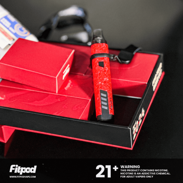 斯萊克 Fitpod X 龍年2024限量版禮盒 斯萊克三代 斯萊克四代 內含:(Fitpod X fitpod x box 主機各1)(1.2+0.8Ω空倉各3入共六入)(掛繩*2組) 全台僅有1900組