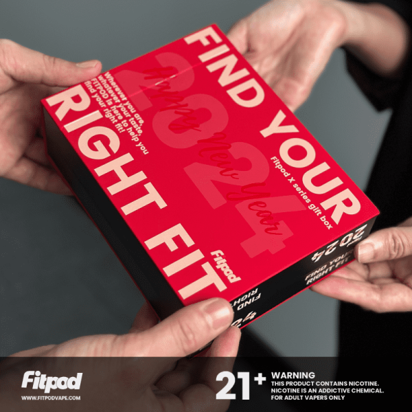 斯萊克 Fitpod X 龍年2024限量版禮盒 斯萊克三代 斯萊克四代 內含:(Fitpod X fitpod x box 主機各1)(1.2+0.8Ω空倉各3入共六入)(掛繩*2組) 全台僅有1900組