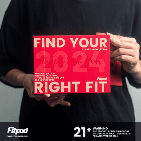 斯萊克 Fitpod X 龍年2024限量版禮盒 斯萊克三代 斯萊克四代 內含:(Fitpod X fitpod x box 主機各1)(1.2+0.8Ω空倉各3入共六入)(掛繩*2組) 全台僅有1900組