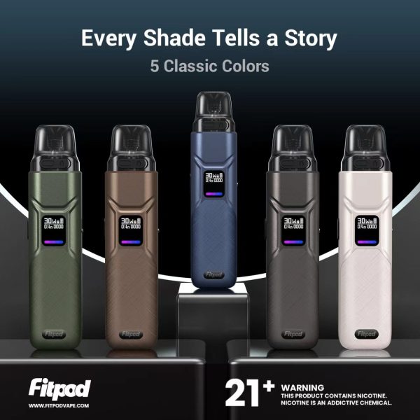 FITPOD O-SHADOW SE 小煙主機 30W 通用 小蠻牛主機 O-SHADOW 犀牛 空倉 0.4 0.6 0.8 1.2 歐姆 附帶掛繩 小煙主機